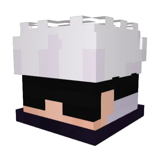 Robox37MCBJ Minecraft avatar head, 3D render