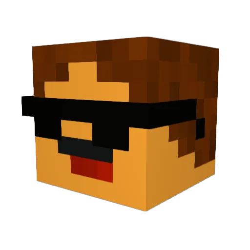 RobsterLobster57 Minecraft avatar head, 3D render