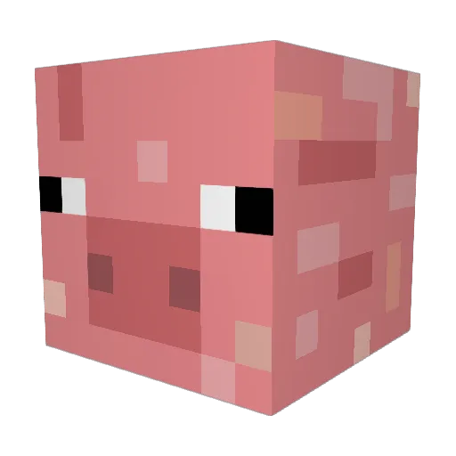 Robtboy Minecraft avatar head, 3D render