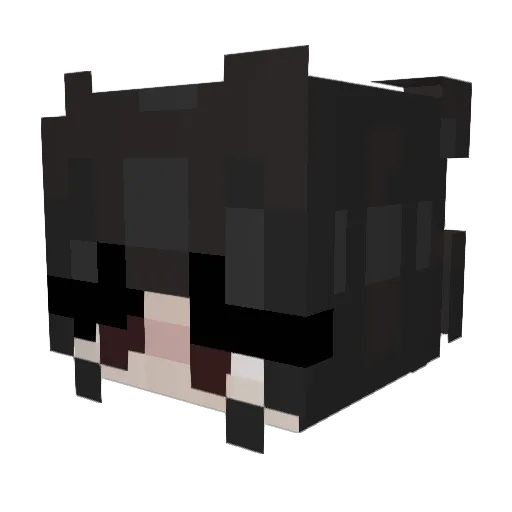 RobustEmpress Minecraft avatar head, 3D render