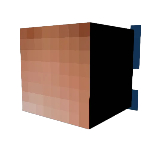 RobuxWh0re33 Minecraft avatar head, 3D render