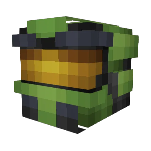 Rocaltor Minecraft avatar head, 3D render