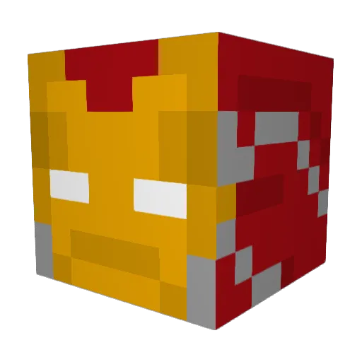 Rocco_Renaud Minecraft avatar head, 3D render