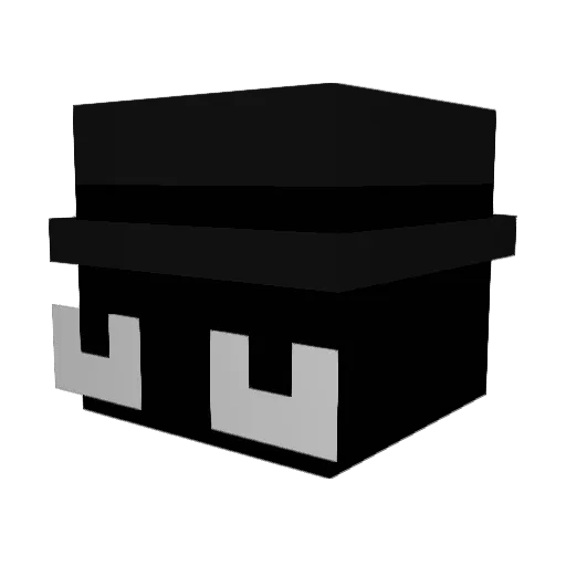 RochaSan Minecraft avatar head, 3D render