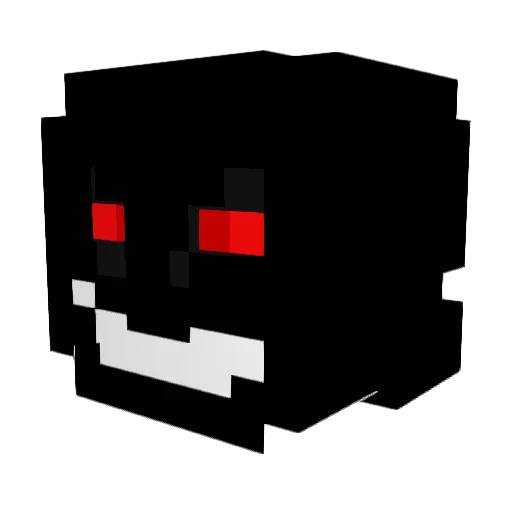 Rock0120 Minecraft avatar head, 3D render