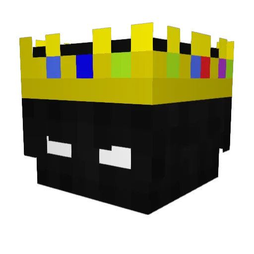 RockJaw64 Minecraft avatar head, 3D render