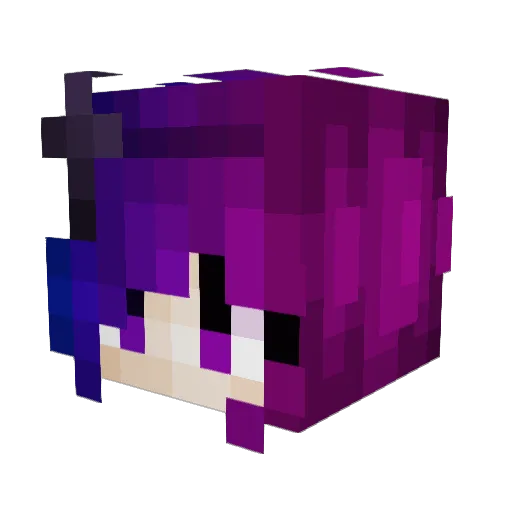 RockTax70 Minecraft avatar head, 3D render