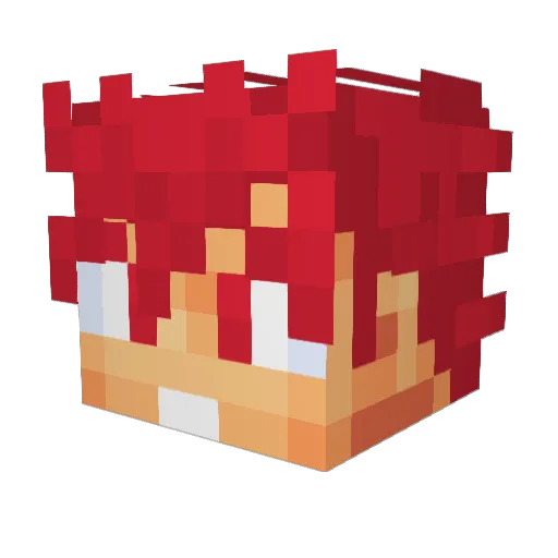Rock_Liper Minecraft avatar head, 3D render