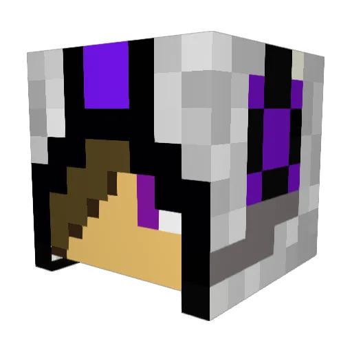Rock_N_Thunder00 Minecraft avatar head, 3D render