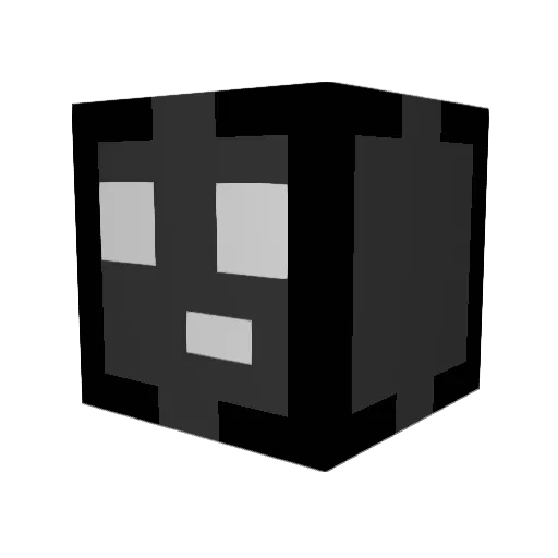Rock_Song Minecraft avatar head, 3D render