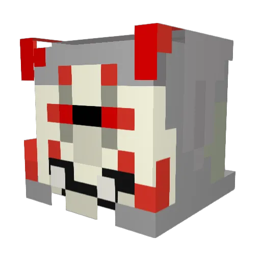 Rocka88779 Minecraft avatar head, 3D render