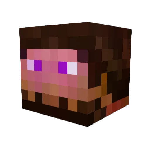 Rockestactor38 Minecraft avatar head, 3D render