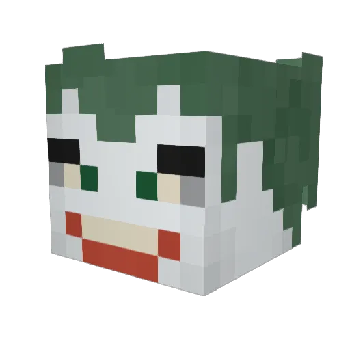 Rocket046 Minecraft avatar head, 3D render