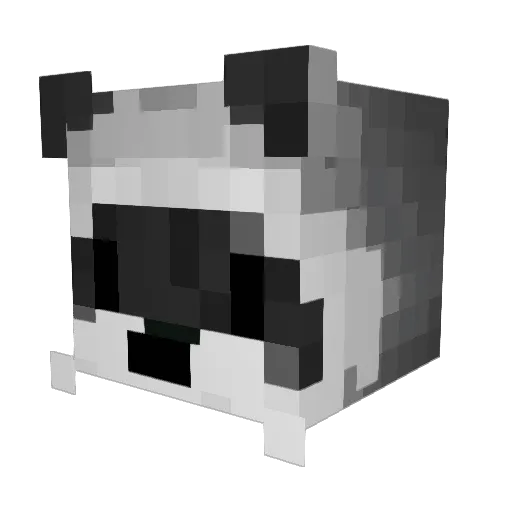 Rocket0745 Minecraft avatar head, 3D render