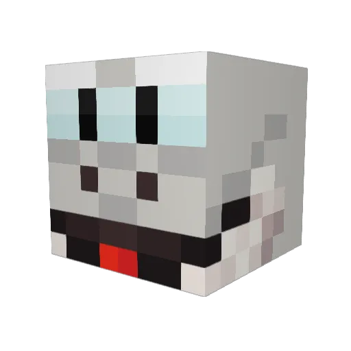 RocketGrunt_2 Minecraft avatar head, 3D render