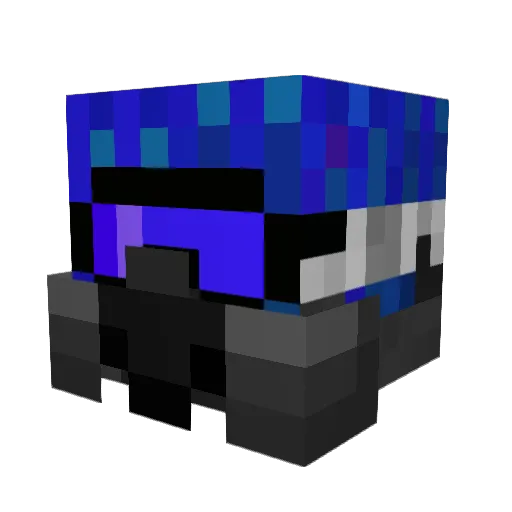 RocketPB Minecraft avatar head, 3D render