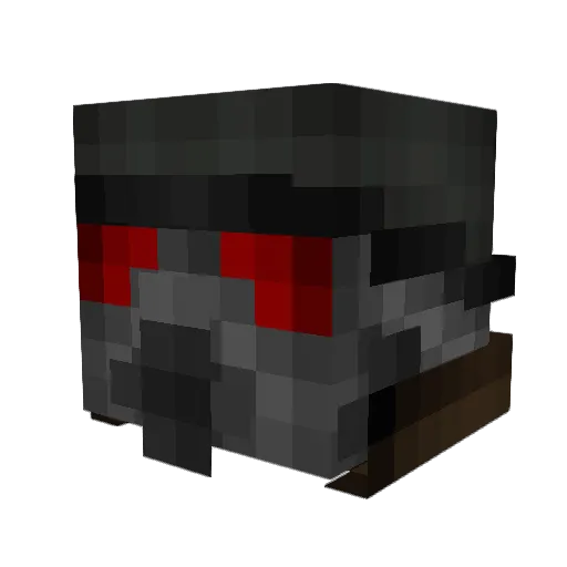Rocket_Pod Minecraft avatar head, 3D render