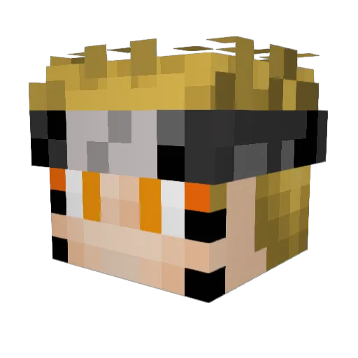 Rocklea Minecraft avatar head, 3D render