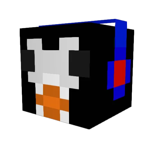 Rockstaah2012 Minecraft avatar head, 3D render