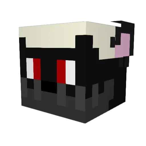 Rockstar5739 Minecraft avatar head, 3D render
