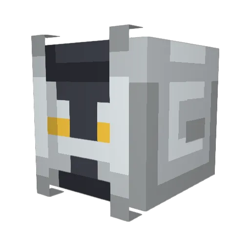 Rocktimusprime3 Minecraft avatar head, 3D render