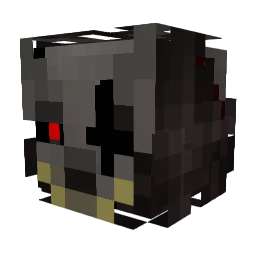 Rockus216 Minecraft avatar head, 3D render