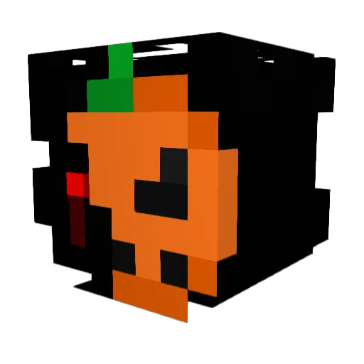 RockyIzT Minecraft avatar head, 3D render