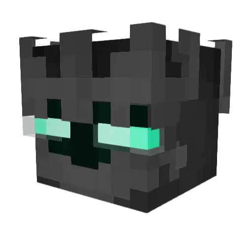 RockyRockyy Minecraft avatar head, 3D render