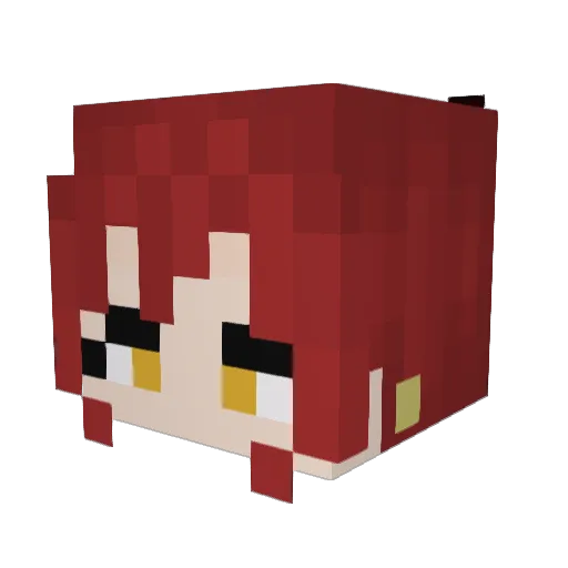 Rocky_Stone02 Minecraft avatar head, 3D render