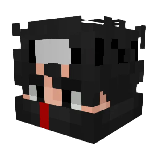 Rockyprince9 Minecraft avatar head, 3D render