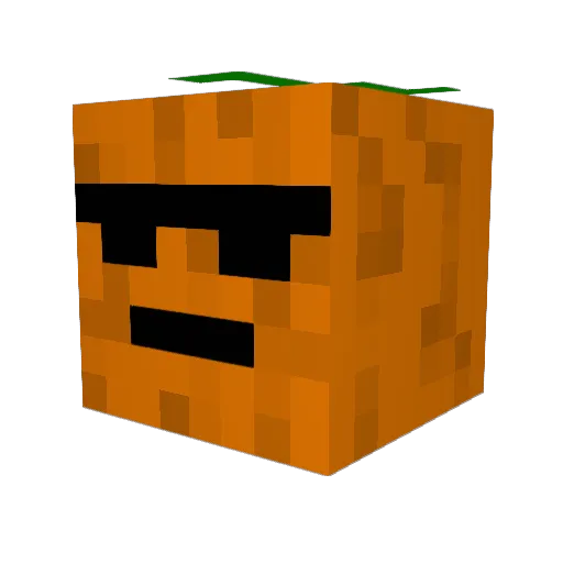 RodDydou_14 Minecraft avatar head, 3D render