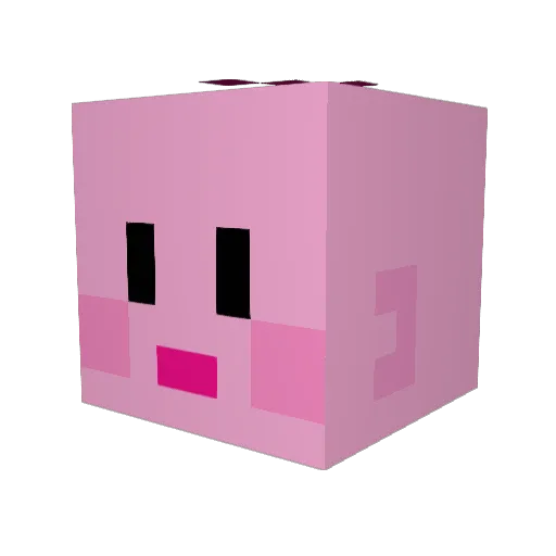RodGamer Minecraft avatar head, 3D render