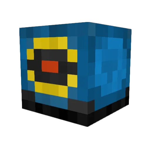 RodRMx Minecraft avatar head, 3D render