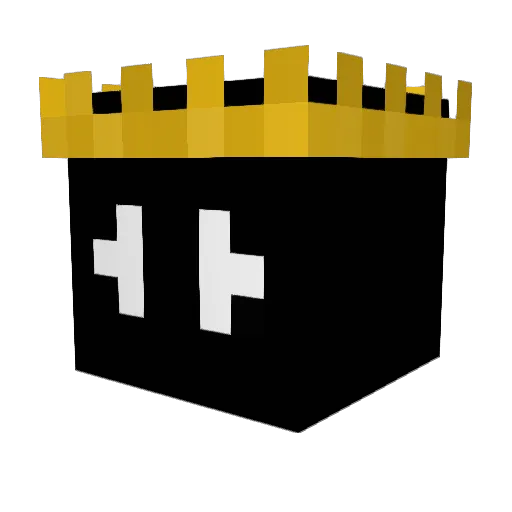 Rodail Minecraft avatar head, 3D render