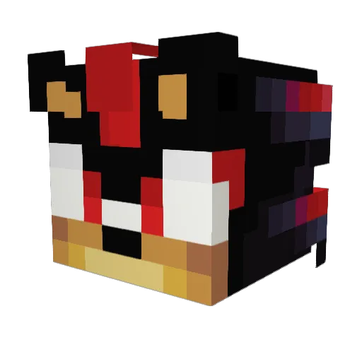Roddrik Minecraft avatar head, 3D render