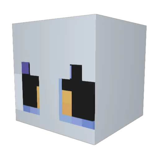Roddyrodgames72 Minecraft avatar head, 3D render