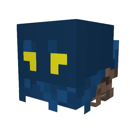 RodentsAndSuch Minecraft avatar head, 3D render