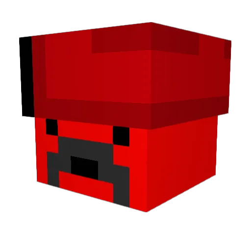 RodiRaskolnikovv Minecraft avatar head, 3D render