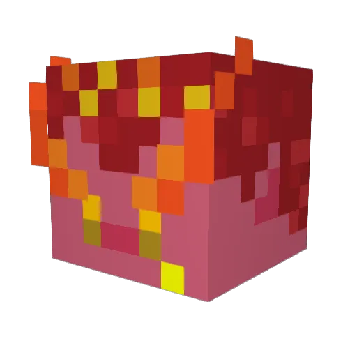 Rodigity Minecraft avatar head, 3D render