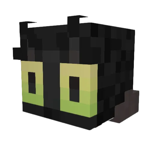 Rodmar02 Minecraft avatar head, 3D render