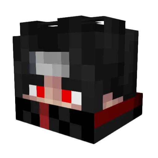 Rodolfito105 Minecraft avatar head, 3D render