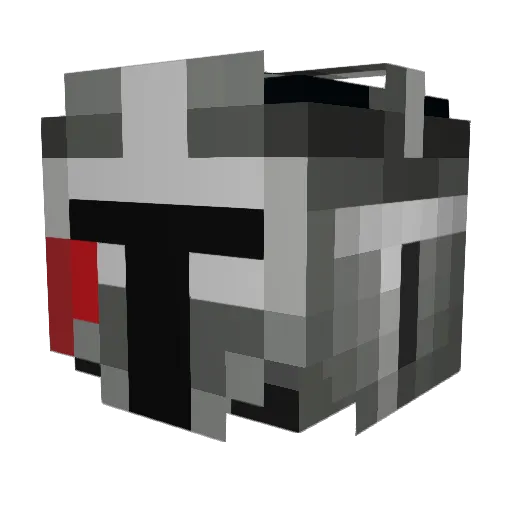 Rodolfothepig Minecraft avatar head, 3D render