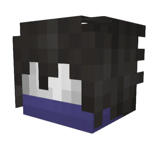 RodquzerGHG Minecraft avatar head, 3D render