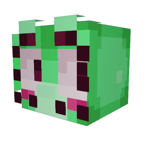 Rodr1h Minecraft avatar head, 3D render