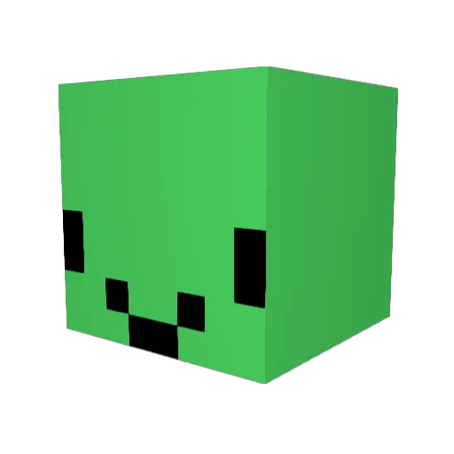 Rodri2406 Minecraft avatar head, 3D render