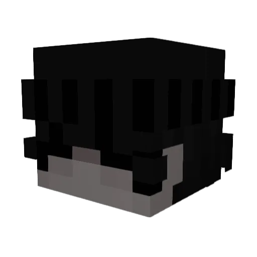 RodriCP Minecraft avatar head, 3D render