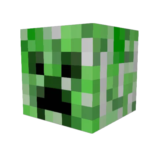 Rodriam Minecraft avatar head, 3D render