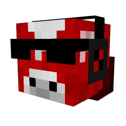 RodrigoGR Minecraft avatar head, 3D render