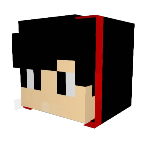 RodrigoGamer995 Minecraft avatar head, 3D render
