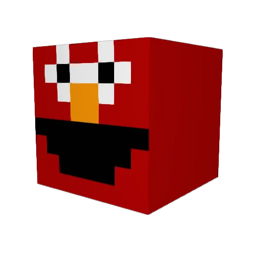 RodrigoMeister Minecraft avatar head, 3D render